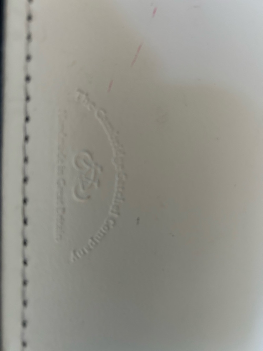 The Cambridge Satchel Company Cream Leather Tote, good used lightly condition - Picture 9 of 9